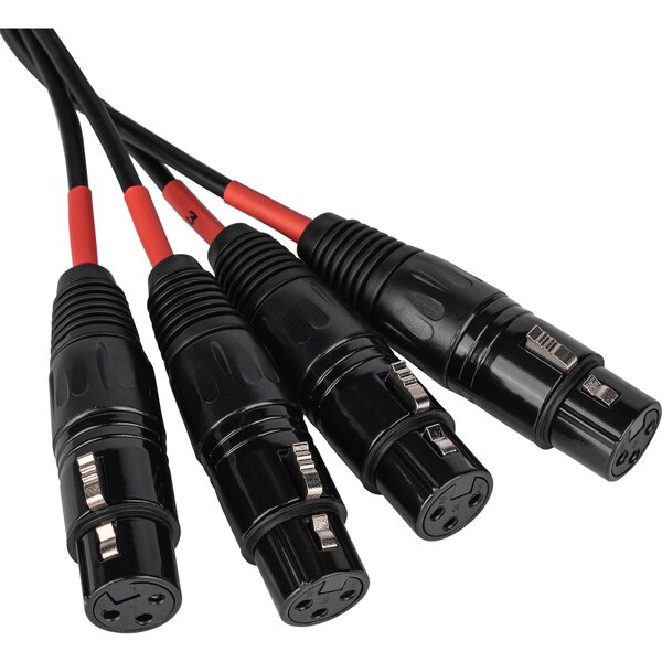 Main product image for Talent 4CX-3M 4 Connector 3-Pin XLR Extender Over CAT5 - Male183-408